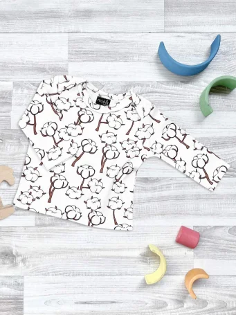 Футболка с длинным рукавом Mjölk Хлопок