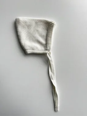 Чепчик вязаный (экрю)