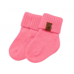 Носочки вязаные Woolly, Роза