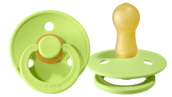 Соска-пустышка BIBS Colour Lime 0-6 месяцев