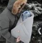 Зимний конверт-одеяло Mimibaby серый