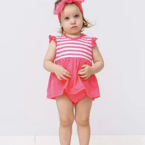 Боди-платье, Фукcия