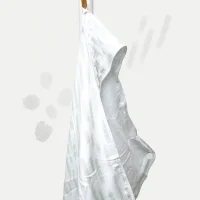 Полотенце с капюшоном+полотенце для лица Монохром