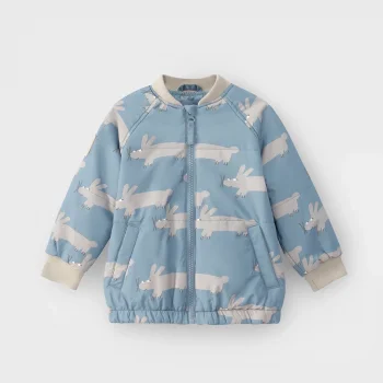 Демисезонный бомбер Leokid Windmill "Gray Furry"