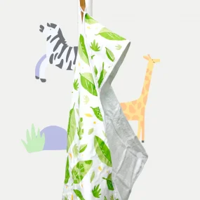 Полотенце с капюшоном+полотенце для лица Сафари