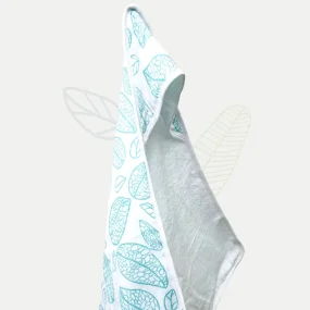 Полотенце с капюшоном+полотенце для лица Экология