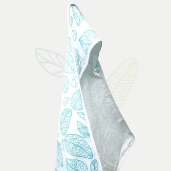 Полотенце с капюшоном+полотенце для лица Экология