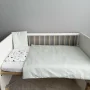 Комплект в кроватку Babyshowroom, 4 пр., "Домики"