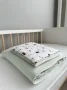 Комплект в кроватку Babyshowroom, 4 пр., "Домики"