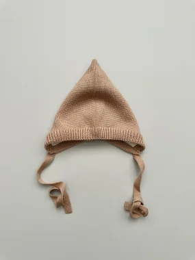 Чепчик вязаный (бронза)