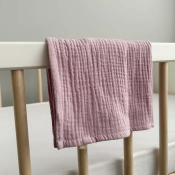 Набор муслиновых платочков для лица и рук Babyshowroom, розовый