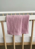 Набор муслиновых полотенец для лица и рук Babyshowroom, розовый