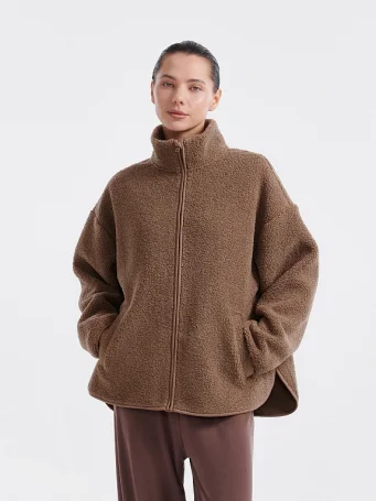 Куртка женская флисовая Oona Milk Chocolate