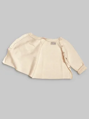 Кардиган Слоновая кость из органического хлопка