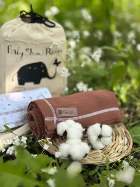 Комплект пеленок муслин Babyshowroom x RinaAmari, 3шт.