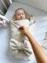 Одеяло-конверт из муслина, весна-лето, Babyshowroom, бежевый