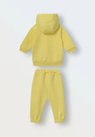 Костюм из футера петля (сливочное масло)