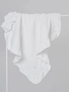 Одеяло на выписку "Молочные берега"