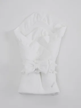 Одеяло на выписку "Молочные берега"