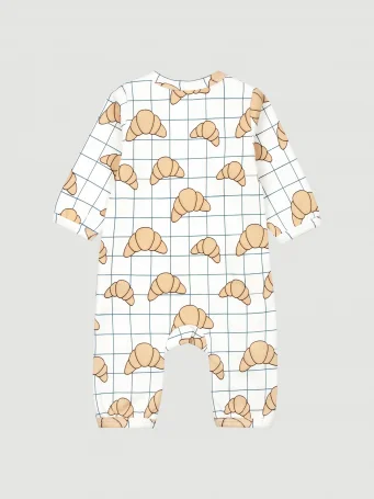 Комбинезон Mjölk Круассаны, на окантовке