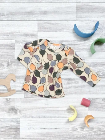 Футболка с длинным рукавом Mjölk Шарики