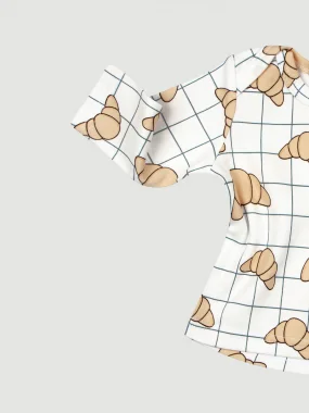 Футболка с длинным рукавом Mjölk Круассаны