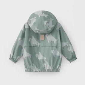 Куртка-Ветровка Leokid Shells "Sea Tot Green"