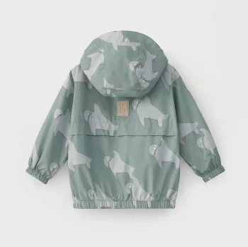 Куртка-Ветровка Leokid Shells "Sea Tot Green"