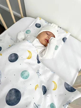 Пододеяльник Babyshowroom, "Планеты"