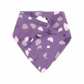 Нагрудник "Улыбка" фиолетовый