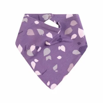 Нагрудник "Улыбка" фиолетовый