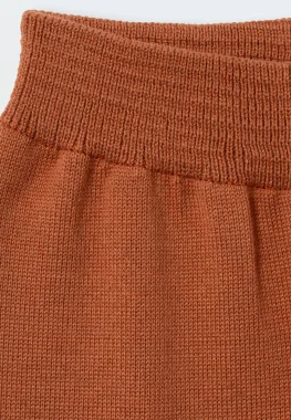 Брюки вязаные (корица)