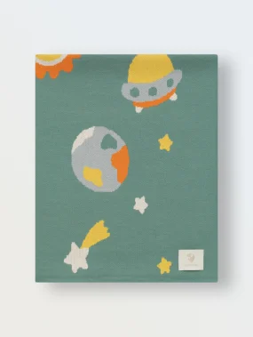 Мягкий вязаный плед Simple, Космос