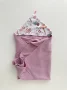 Муслиновое полотенце Babyshowroom, 100х100 см., Принцессы/розовый