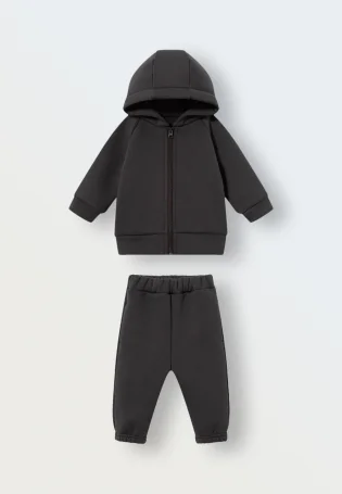 Костюм из футера (графит)