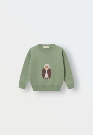 Джемпер вязаный (совенок)