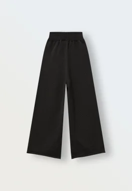 Брюки вязаные (графит)