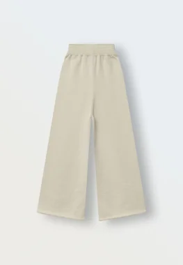 Брюки вязаные (экрю)