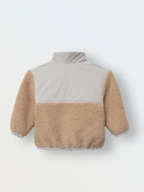 Куртка демисезонная из шерпы (сливочный)