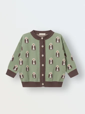 Кардиган вязаный, Совы