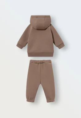 Костюм из футера (капучино)