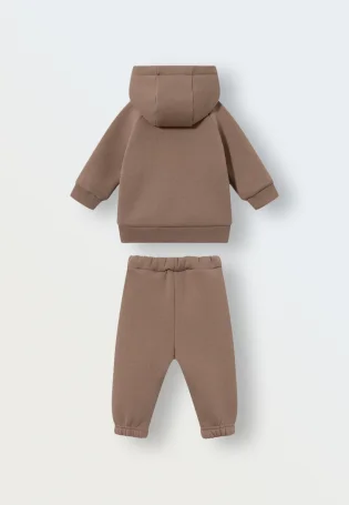 Костюм из футера (капучино)