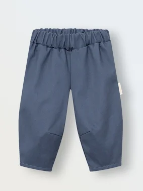 Брюки из твила (синий)