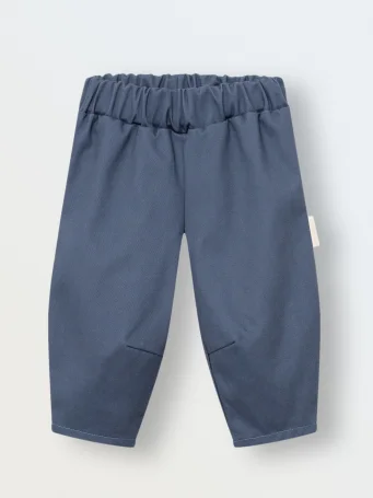 Брюки из твила (синий)