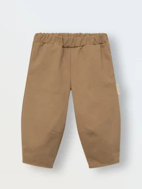 Брюки из твила (корица)