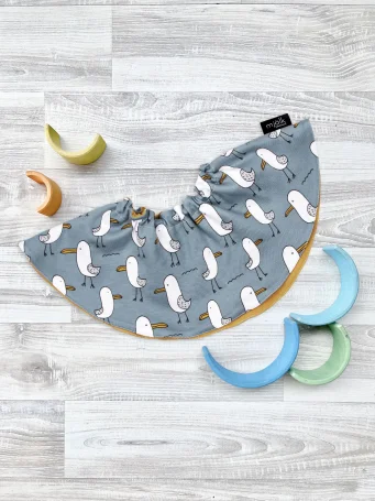 Двусторонний нагрудник Mjölk Чайки