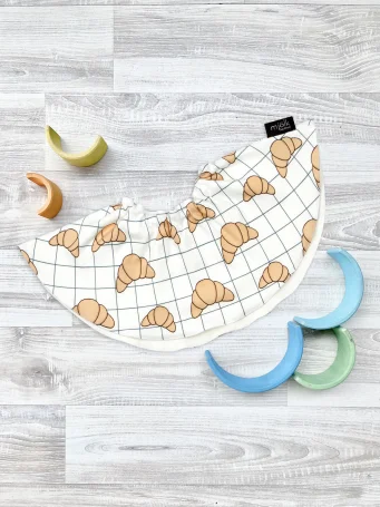 Двусторонний нагрудник Mjölk Круассаны