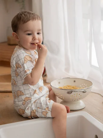 Песочник Mjölk Sleep and Play Круассаны