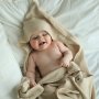 Муслиновое полотенце Babyshowroom, 100х100 см., Светло-песочный