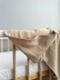 Муслиновое полотенце Babyshowroom, 100х100 см., Светло-песочный